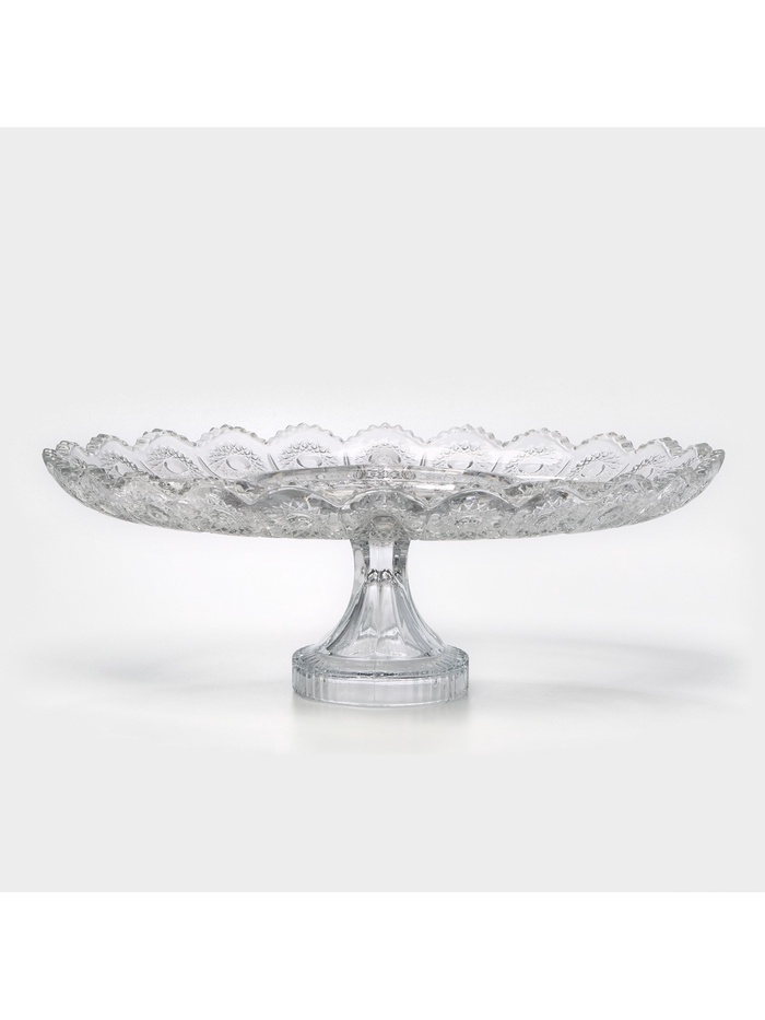 УЦЕНКА Ваза-менажница MEY-JI на ножке 36*23 см 741115W - Фото 1