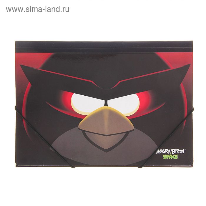 Набор А4 Angry Birds-2: папка, цветная бумага (16 листов, 8 цветов), цветной картон (8 листов, 8 цветов) - Фото 1