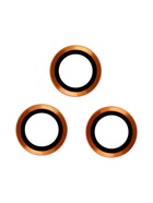 Защитное стекло для камеры Iphone 17 pro / 17 Pro max, цвет космический оранжевый - Фото 2