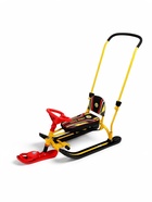Снегокат «Twiny 2+» Спортивный, со спинкой, с родительской ручкой, жёлтый, TW2+/S Nika - Фото 6