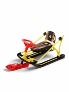 Снегокат «Twiny 2+» Спортивный, со спинкой, с родительской ручкой, жёлтый, TW2+/S Nika - Фото 7