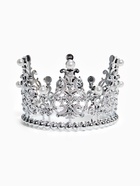 Топпер для торта «Корона», витая, 12.5×7 см, серебряный - Фото 2