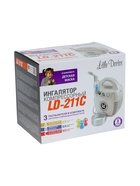 Ингалятор компрессорный Little Doctor LD-211C, 60 Вт, 3 распылителя, 10 мл, 0.3-0.5 мл/мин - Фото 17