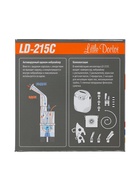 Ингалятор компрессорный Little Doctor LD-215C, 60 Вт, 3 распылителя, 10 мл, 0.3-0.5 мл/мин - Фото 16