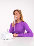 Ингалятор компрессорный Little Doctor LD-221С, 60 Вт, компрессорный, 10 мл, 0.3-0.5 мл/мин - Фото 2