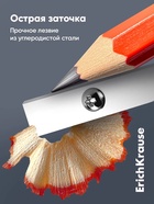 Точилка пластиковая ErichKrause EasySharp Duo, Neon, МИКС (30 шт) - фото 809773077