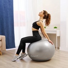 УЦЕНКА Фитбол ONLYTOP, d=85 см, 1400 г, антивзрыв, серый - Фото 5