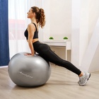 УЦЕНКА Фитбол ONLYTOP, d=85 см, 1400 г, антивзрыв, серый - Фото 8
