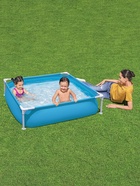 УЦЕНКА Бассейн каркасный Steel Pro, 122×122×30.5 см, от 2 лет, квадратный, 56217 Bestway - Фото 6
