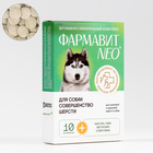 Витаминный комлпекс "Фармавит Neo" для собак, совершенство шерсти, 90 таб - фото 299070746