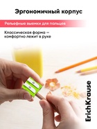 Точилка пластиковая ErichKrause EasySharp Duo, Reef, МИКС (30 шт) - фото 809773193