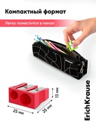 Точилка пластиковая ErichKrause EasySharp Duo, Reef, МИКС (30 шт) - фото 809773194