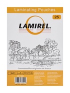 Пленка д/ламинирования A4 125мкм 25шт, глянцевая, Lamirel - Фото 1