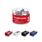 Точилка пластиковая ErichKrause EasySharp, Classic, МИКС (60 шт) - фото 809773201