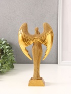 Фигура полистоун «Семья ангелов», под золото, бисерный, 13.8×6.5×23.6 см - фото 809746955