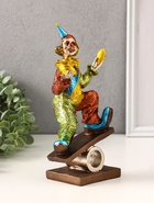 Фигура полистоун «Клоун-эквилибрист с тарелками», 11.8×8.3×24.9 см - Фото 3