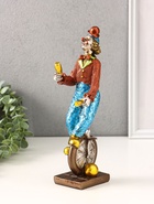 Фигура полистоун «Клоун-жонглёр на моноколесе», 9×9×28.3 см - Фото 5