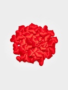 Сердечки декоративные атласные 3.5 см, красные, 100 штук - фото 809747056