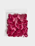 Сердечки декоративные атласные 3.5 см, бордовые, 100 штук - фото 809747060