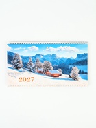 Календарь 2027, квартальный на гребне 29.7×65.5 см, «Времена года» - Фото 3