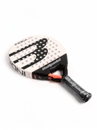 Ракетка для падела тенниса BULLPADEL Indiga Women 26, карбон, молочно-черная - Фото 2