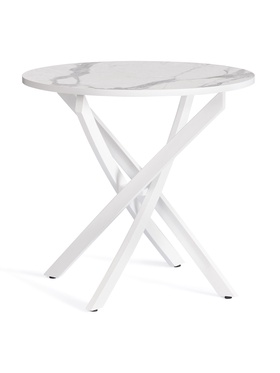 Стол обеденный Манзана/Manzana, мрамор белый