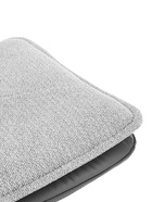 Пуф «Космо», 550×390×470 мм, обивка букле/искусственная кожа, цвет светло - серый - Фото 2