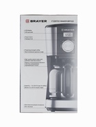 Кофеварка BRAYER 1122BR, 900 Вт, 1.5 л, таймер, капельная, LCD-дисплей 11064064