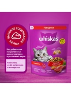 Сухой корм Whiskas для кошек, подушечки с нежным паштетом, говядина, 800 г - Фото 7