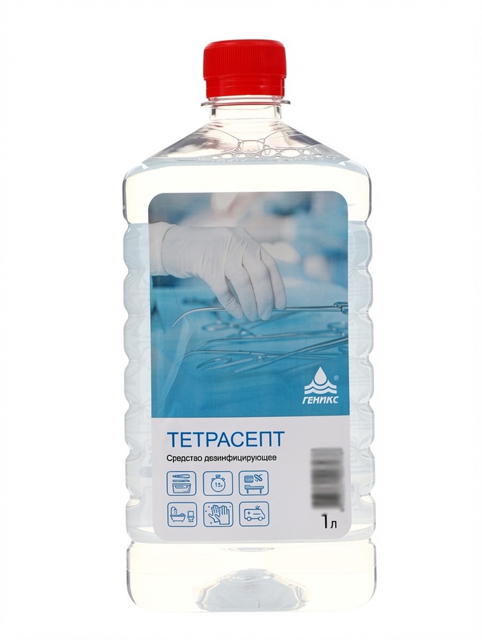 Средство дезинфицирующее «Тетрасепт», 1 л - Фото 1