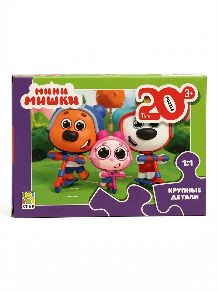Макси-пазл 20 эл. Мини-мишки 62055