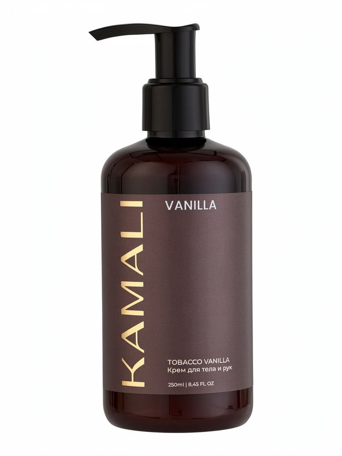 Парфюмированный крем для тела VANILLA, 250 мл, KAMALI - Фото 1