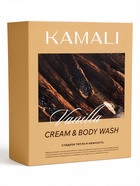 Подарочный набор с уходовой косметикой VANILLA: крем для тела 250 мл, гель для душа 250 мл, KAMALI - Фото 4