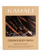 Подарочный набор с уходовой косметикой VANILLA: крем для тела 250 мл, гель для душа 250 мл, KAMALI - Фото 2