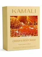 Подарочный набор с уходовой косметикой HONEY: крем для тела 250 мл, гель для душа, 250 мл, KAMALI - Фото 4