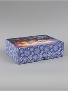 Коробка подарочная, самосборная «Счастья в Новом году»,30.7×22×9.5 см - фото 809749450