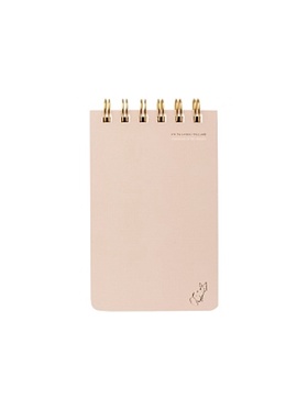 БЛОКНОТ НА ГРЕБНЕ «CUTE JOURNAL» A6-, BV, 100 Л. 