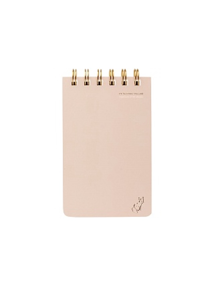 БЛОКНОТ НА ГРЕБНЕ «CUTE JOURNAL» A6-, BV, 100 Л. 