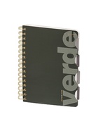 ЗАПИСНАЯ КНИЖКА "ART JOURNAL" А5,120 Л. НА ГРЕБНЕ, С РАЗДЕЛИТЕЛЯМИ "VERDE.LAUREL." 11055984