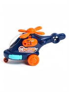 Заводная игрушка «Вертолёт», цвет МИКС - фото 809750868