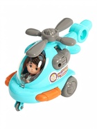 Заводная игрушка «Вертолёт», цвет МИКС - фото 809750873
