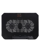 Охлаждающая подставка для ноутбука-планшета 35×24 см, 2 вентилятора, USB, кабель в комплекте 11032103
