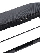Охлаждающая подставка для ноутбука-планшета 35×24 см, 2 вентилятора, USB, кабель в комплекте 11032103
