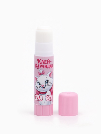 Клей карандаш, 9 гр "Кошечка"