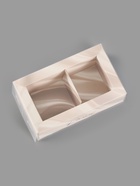 Коробка для 2 конфет с ячейками «Классика», 10×6×3 см (5 шт) - фото 809751123