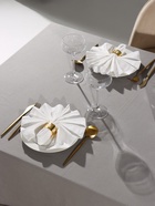 Салфетки сервировочные на стол «Этель» White pleasure, 40×40 см, набор 4 шт., с декоративными кольцами, белые - Фото 2