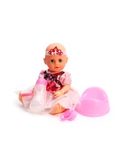 Пупс функциональный «Малышка» пьет, писает, с аксессуарами - Фото 1