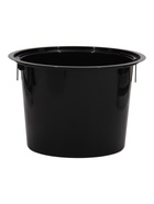 Кашпо для цветов напольное «Оазис», пластиковое, 25 л (вставка 5 л), d=29 см, h=57.5 см, серое - фото 809752358