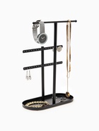 Подставка под украшения, 3 яруса, универсальная, 20.5×10.2×30 см, чёрная - фото 809752566