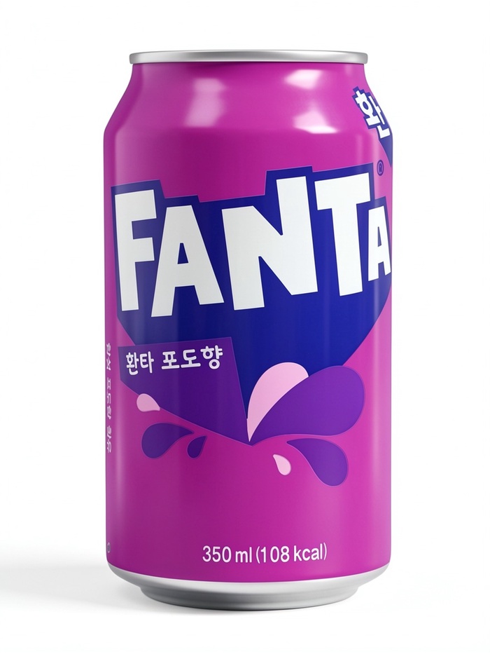 Напиток газированный FANTA Grape Flavored Soda, вкус: виноград, 355 мл - Фото 1